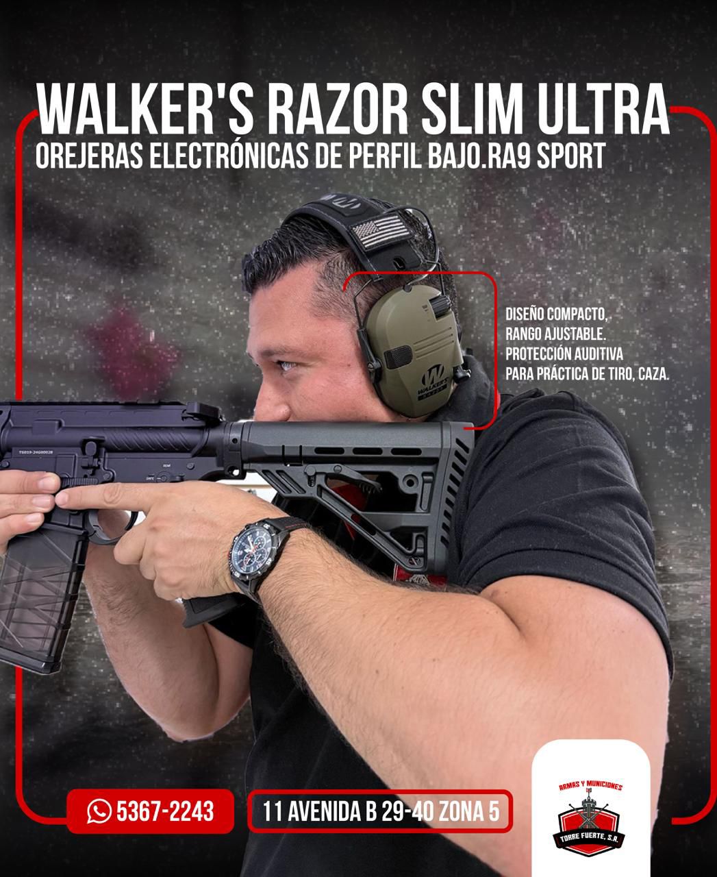 WALTER'S RAZOR-PROTECCION AUDITIVA