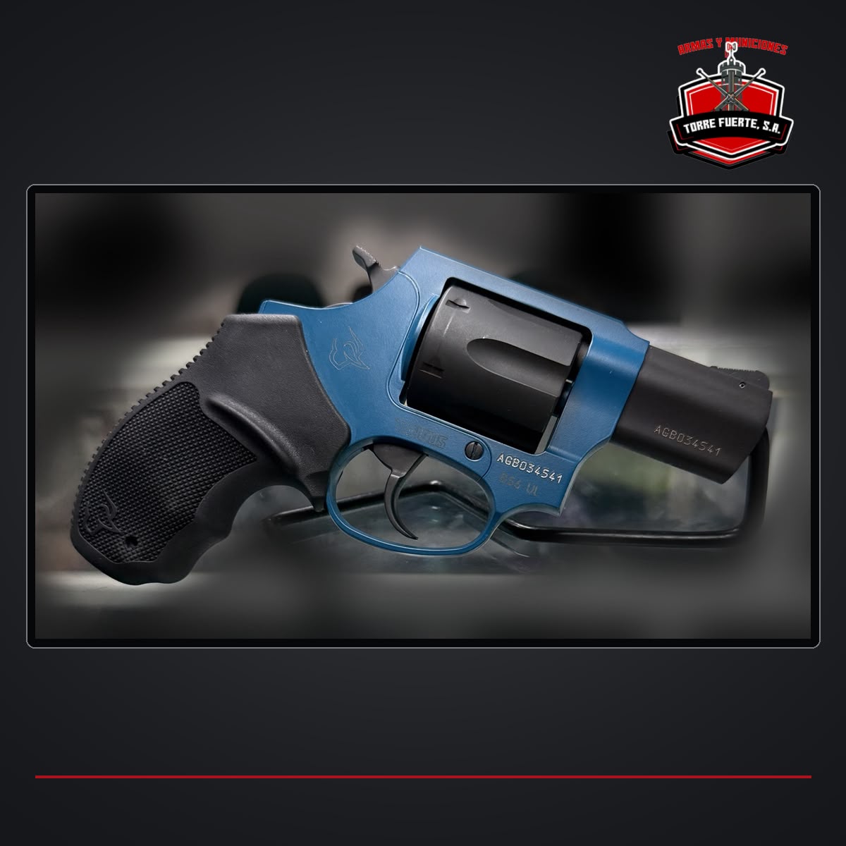 TAURUS REVOLVER 856 UL AZUL/PAVON