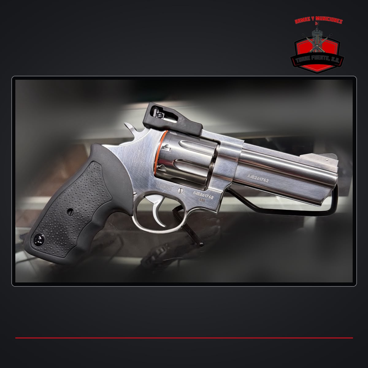TAURUS REVOLVER 838 INOX