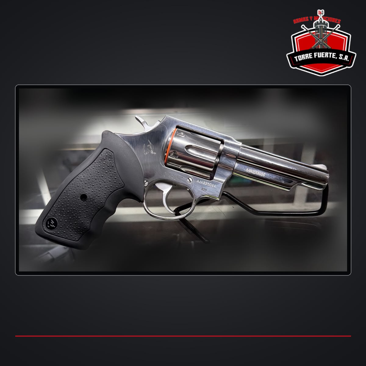 TAURUS REVOLVER  82S INOX
